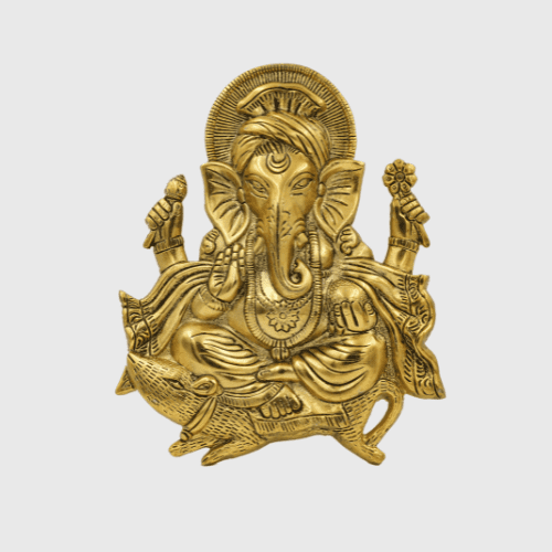 Metal Ganesha Wall Hanging Art