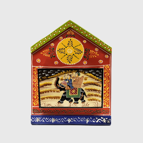 Hand-Painted Wooden Letter & Key Holder